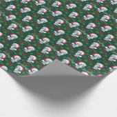 ミョイクリスマスキュートキットンラッピング紙2d ラッピングペーパー (角)