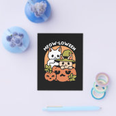 ミョーウィーン – フェスティバルハロウィーンキャットデザイン チラシ (シングル)