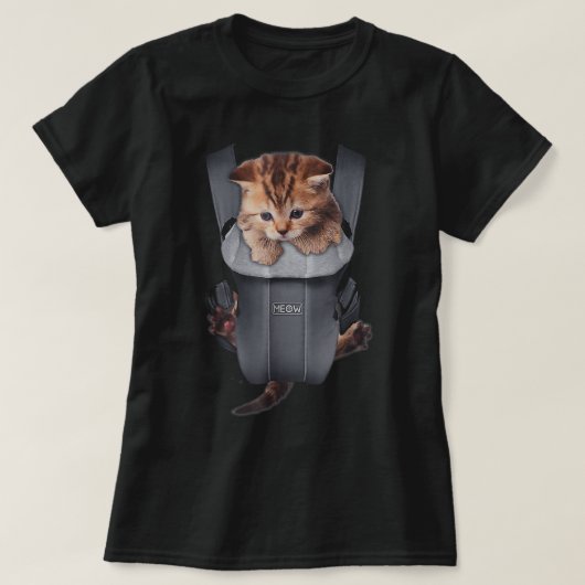 ミョーキャットキットンキャリアTシャツ Tシャツ (デザイン正面)