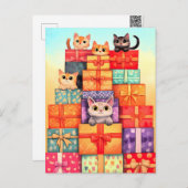 ミョーギフト誕生日タワー シーズンポストカード (正面/裏面)