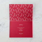 ミョークリスマスフォードホリデーグリーティングカード シーズンカード (内部)