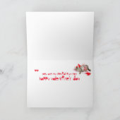 ミョーブラウン虎猫キッテンバレンタイン シーズンカード (内部)