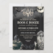 ミラおもしろいイこうもりハロウィーンボース&ブーゼパーティー 招待状 (正面)