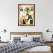 ミラのニコラオス キャンバスプリント (インサイチュ (寝室))