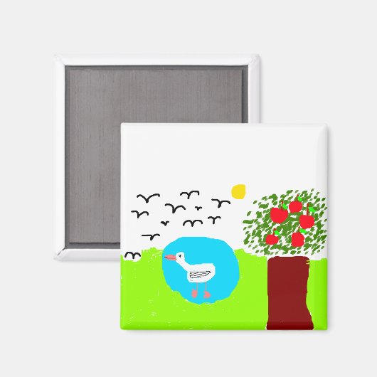 ミラの夏 マグネット (正面/裏面)