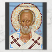 ミラの聖ニコラス ワインラベル (シングルラベル)