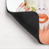 ミラの超現実的なタンジェリンドリーム マウスパッド (コーナー)