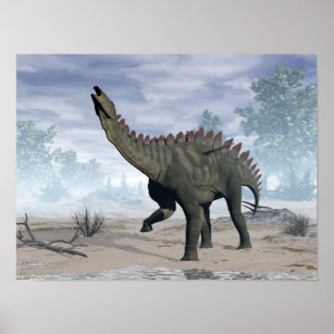 ミラガイア恐竜 – 3D 描写 ポスター