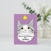ミラクルのみ 感動 ラグドール 猫 ポストカード (スタンド正面)