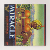 ミラクルジェニー図解入りの、写真付きの20x20 ジグソーパズル (横)