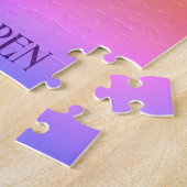 ミラクルスハイビスカスチョウ感動的チョウ ジグソーパズル (側面)