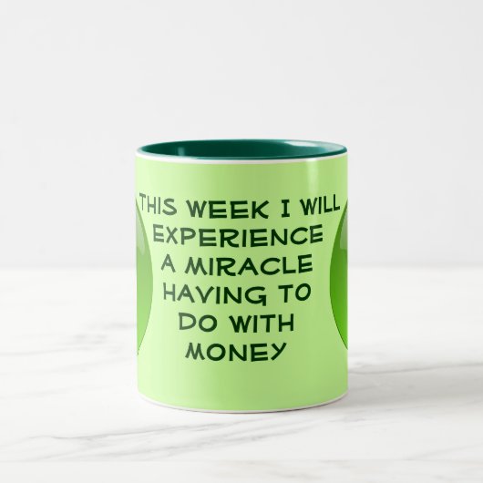 ミラクルマネーマグ ツートーンマグカップ (中央)