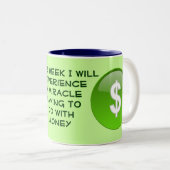 ミラクルマネーマグ ツートーンマグカップ (正面右)