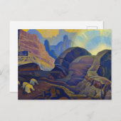 ミラクル、メシアの外観Nicholas Roerich ポストカード (正面/裏面)