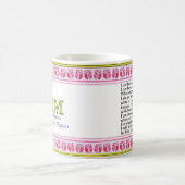 ミラクル・ワーカーの祈りの言葉・マグ コーヒーマグカップ (中央)