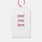 ミラグロスフレーミングハートウォーターカラーバレンティンラブ ギフトタグ (裏面)