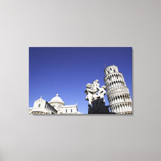 ミラコリの広場 (Campo dei Miracoli)は キャンバスプリント (正面)