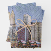 ミラット・カラベルの自由の女神 ラッピングペーパーシート (インサイチュ)