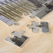 「ミラノおよびEnvirの眺めからのミラノのカテドラル ジグソーパズル (側面)