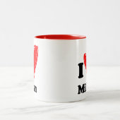 ミラノが大好き ツートーンマグカップ (中央)