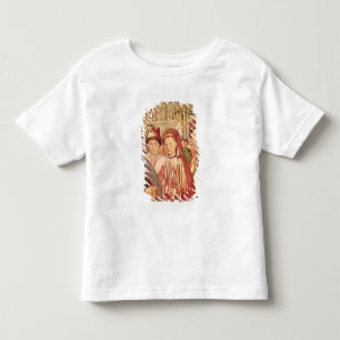ミラノのために出発するセントオーガスティン トドラーTシャツ