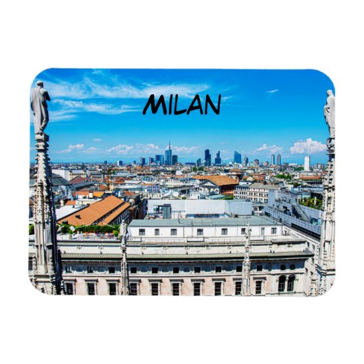 ミラノのスカイライン磁石 マグネット (横)