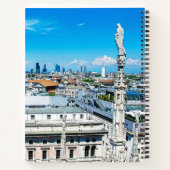 ミラノのスカイライン ノートブック (裏面)
