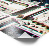 ミラノのスカイライン フォトプリント            (角)