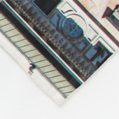 ミラノのスカイライン フリースブランケット (角)