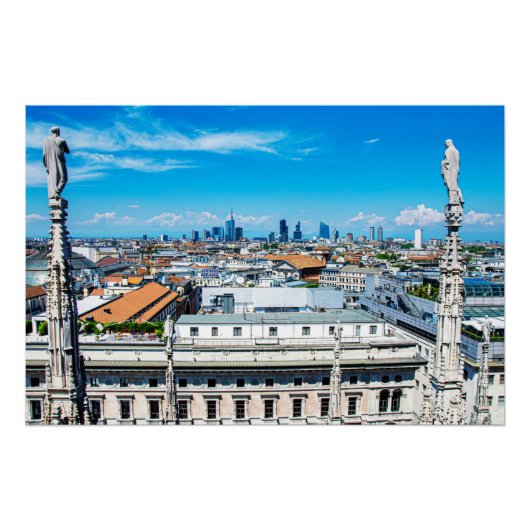 ミラノのスカイライン ポスター (正面)