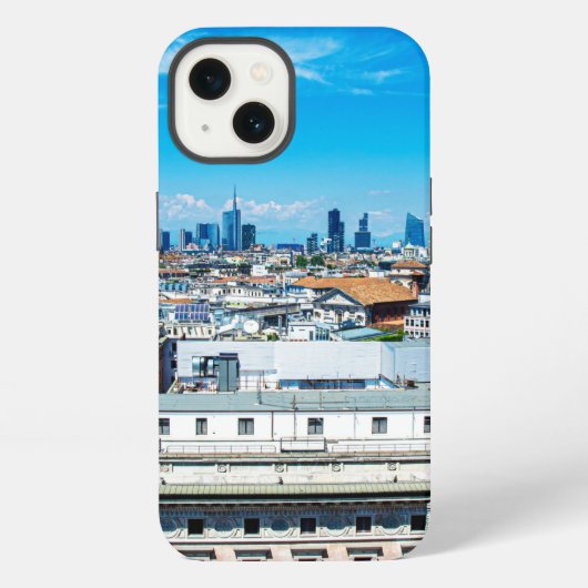 ミラノのスカイライン iPhoneケース (裏面)