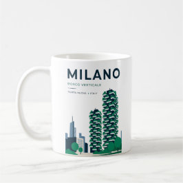 ミラノのバーチャルフォレストマグ - ミラノ イタリア ギフト コーヒーマグカップ
