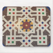 ミラノの古いモザイクタイルの床 – イタリアンアート マウスパッド (正面)