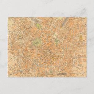 ミラノの地図 – イタリア,ミラノの地図 ポストカード