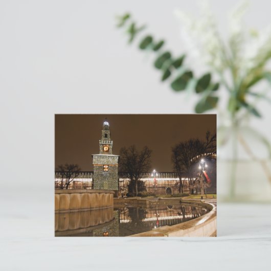 ミラノの城 ポストカード (スタンド正面)