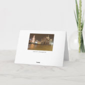 ミラノの大教会堂のクリスマスカード シーズンカード (裏面)