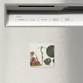 ミラノの戦車、クロスボウとアーマー、プレート17 fr マグネット (インサイチュ (食洗機))