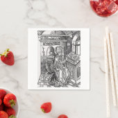 ミラノの聖アンブローズ スタンダードカクテルナプキン (インサイチュ)