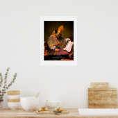 ミラノの聖アンブローズ ポスター (キッチン)