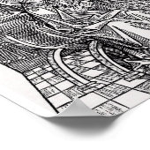 ミラノの聖アンブローズ ポスター (角)