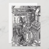 ミラノの聖アンブローズ 招待状 (正面/裏面)