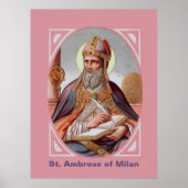 ミラノの聖アンブローズ(BEN 001) ポスター (正面)