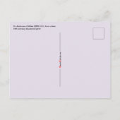 ミラノの聖アンブローズ(BEN 001) ポストカード (裏面)