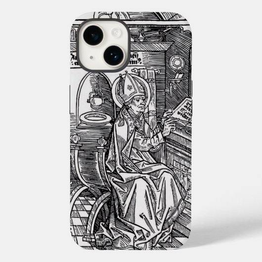 ミラノの聖アンブローズ Case-Mate iPhoneケース (裏面)
