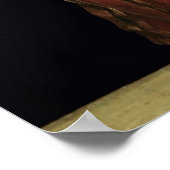 ミラノの裁判所からの婦人のポートレート ポスター (角)