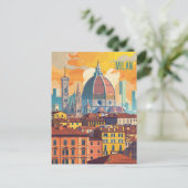 ミラノへの旅行 ポストカード (スタンド正面)