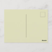 ミラノへの旅行 ポストカード (裏面)