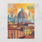 ミラノへの旅行 ポストカード (正面)