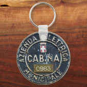 ミラノアジエンダエレクトリツカヴィネスナ キーホルダー (正面)