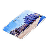 ミラノイタリアカテドラルパノラマビュー マグネット (左側)